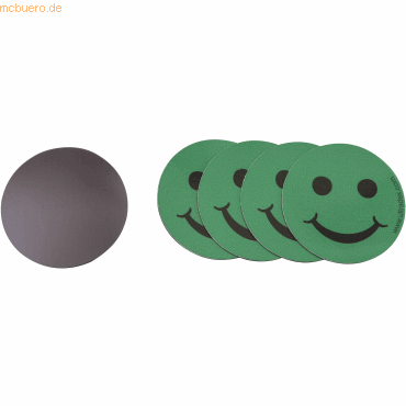 4024158203393 - Magnetsymbole Smily freundlich 50mm grün 4024158203393 Ultradex