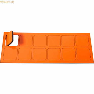 4024158014081 - Magnetische Symbole Quadrat 19x19mm VE=12 Stück orange 4024158014081 - Magnetische Symbole Quadrat 19x19mm VE=12 Stück orange