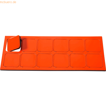 4024158014098 - Magnetische Symbole Quadrat 19x19mm VE=12 Stück rot 4024158014098 - Magnetische Symbole Quadrat 19x19mm VE=12 Stück rot