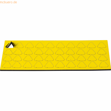 4024158014371 - Magnetische Symbole Dreieck 9x9mm VE=40 Stück zitrone