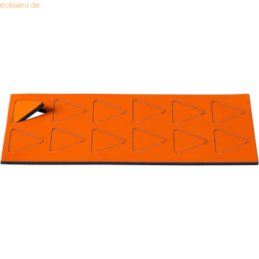 4024158014418 - Magnetische Symbole Dreieck 19x19mm VE=12 Stück orange 4024158014418 - Magnetische Symbole Dreieck 19x19mm VE=12 Stück orange