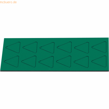 4024158014470 - Magnetische Symbole Dreieck 19x19mm VE=12 Stück moos 4024158014470 - Magnetische Symbole Dreieck 19x19mm VE=12 Stück moos