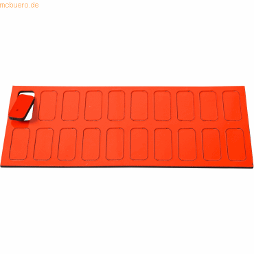 4024158014531 - Magnetische Symbole Rechteck 19x9mm VE=20 Stück rot 4024158014531 - Magnetische Symbole Rechteck 19x9mm VE=20 Stück rot