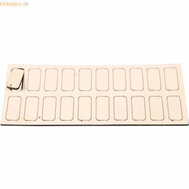 4024158014616 - Magnetische Symbole Rechteck 19x9mm VE=20 Stück sand 4024158014616 - Magnetische Symbole Rechteck 19x9mm VE=20 Stück sand