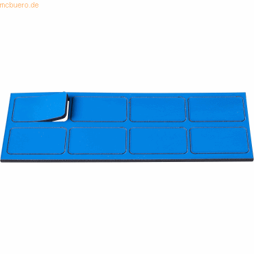 4024158014661 - Magnetische Symbole Rechteck 30x19mm VE=8 Stück dunkelblau