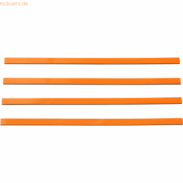 4024158014746 - Magnetisches Band 250x9x2mm VE=4 Stück orange 4024158014746 - Magnetisches Band 250x9x2mm VE=4 Stück orange