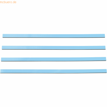 4024158014760 - Magnetisches Band 250x9x2mm VE=4 Stück hellblau 4024158014760 - Magnetisches Band 250x9x2mm VE=4 Stück hellblau