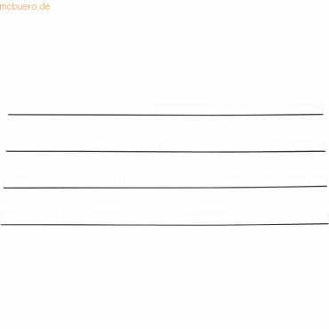4024158014784 - Magnetisches Band 250x9x2mm VE=4 Stück weiß 4024158014784 - Magnetisches Band 250x9x2mm VE=4 Stück weiß