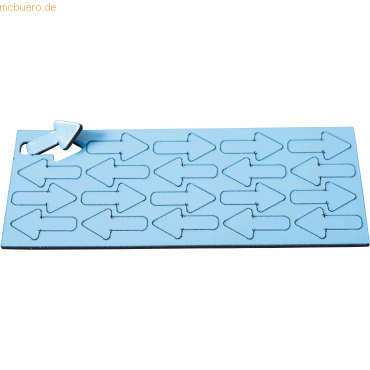 4024158014982 - Magnetische Symbole Pfeil 225x12mm VE=20 Stück hellblau 4024158014982 - Magnetische Symbole Pfeil 225x12mm VE=20 Stück hellblau