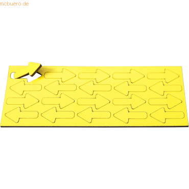 4024158015033 - Magnetische Symbole Pfeil 225x12mm VE=20 Stück zitrone 4024158015033 - Magnetische Symbole Pfeil 225x12mm VE=20 Stück zitrone