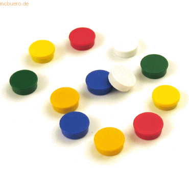 4024158022307 - Magnete rund 30mm VE=10 Stück farbig sortiert 4024158022307 - Magnete rund 30mm VE=10 Stück farbig sortiert