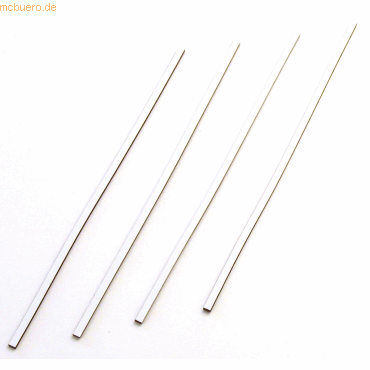 4024158015880 - Magnetische Abschnitte 60x9x2mm VE=10 Stück weiß