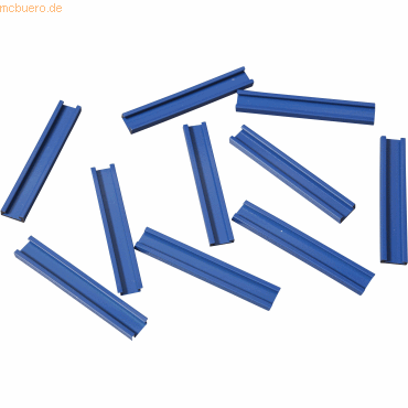 Ultradex Einsteckschiene magnetisch 60x9,5mm VE=10 Stück blau