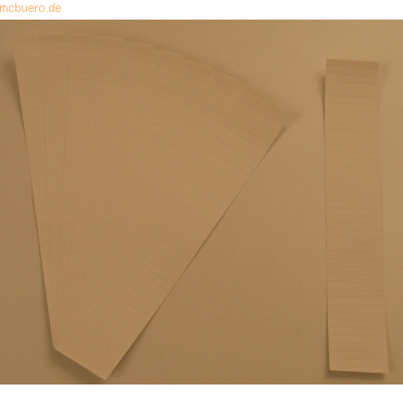 Ultradex Einsteckkarten für 9,5mm Einsteckschiene 50x7,5mm VE=420 Stüc