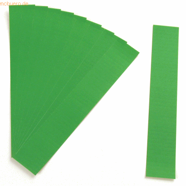 Ultradex Einsteckkarten für 9,5mm Einsteckschiene 50x7,5mm VE=420 Stüc
