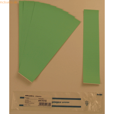 Ultradex Einsteckkarten für 9,5mm Einsteckschiene 60x7,5mm VE=420 Stüc