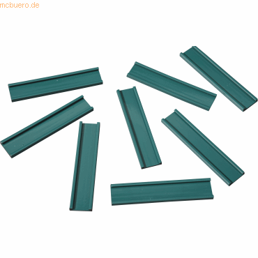 4024158019666 - Einsteckschiene magnetisch 70x14mm VE=8 Stück grün