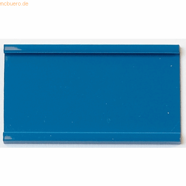 Ultradex Einsteckschiene magnetisch 60x34mm blau VE=7 Stück