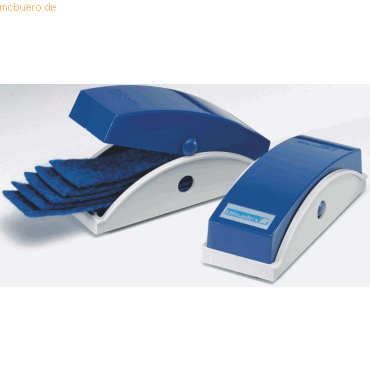 Ultradex Tafelwischer magnetisch blau/beige mit 5 Ersatzstreifen