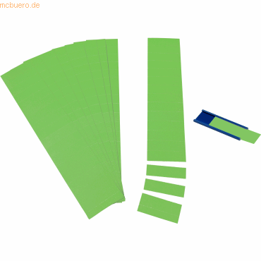 Ultradex Einsteckkarten für 34mm Einsteckschiene 420x297mm hellgrün VE