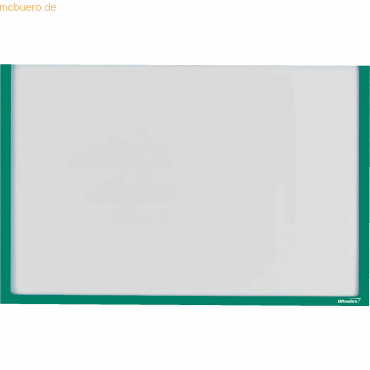 Ultradex Infotasche für DIN A4 quer selbstklebend VE= 1 Stück grün