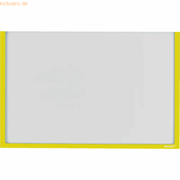 Ultradex Infotasche für DIN A4 quer selbstklebend VE= 1 Stück gelb