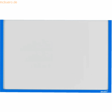 Ultradex Infotasche für DIN A4 quer selbstklebend VE= 1 Stück blau