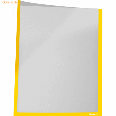 Ultradex Infotasche für DIN A3 hoch selbstklebend VE= 1 Stück gelb