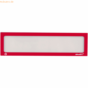 4063722401445 - Infotasche Recycling Überschrift A4quer A3hoch B312xH60mm rot 4063722401445 - Infotasche Recycling Überschrift A4quer A3hoch B312xH60mm rot