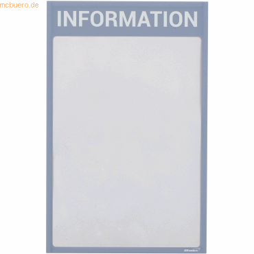 4063722201731 - DIN A4 Inforahmen Magnetisch Grau PET (Polyethylenterephthalat) 8890I09 225 (B) x 352 (H) cm 5 Stück 4063722201731 - DIN A4 Inforahmen Magnetisch Grau PET (Polyethylenterephthalat) 8890I09 225 (B) x 352 (H) cm 5 Stück