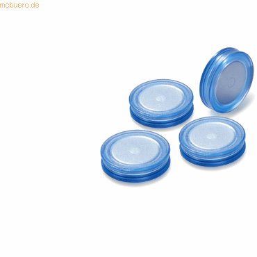 4024158315294 - Magnet für Glasboards DxH 25x6mm VE=4 Stück blau