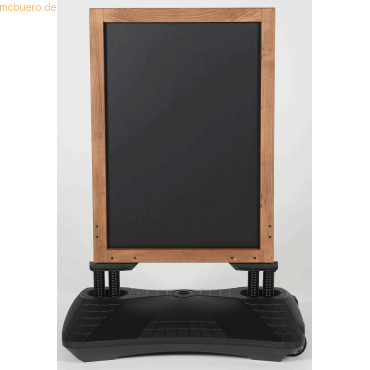 Update Displays Kundenstopper WindPro Wood Kreidetafel 590x780 mm