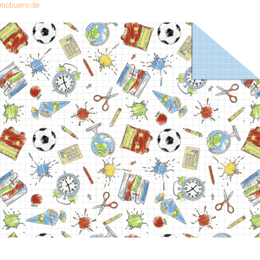 4008525209331 - 10 x Fotokarton Schule mit Spaß 300g qm A4 Motiv 01