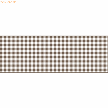 4008525165910 - 10 x Fotokarton Karo Mini 300g qm A4 mittelbraun