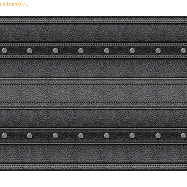 4008525178446 - 10 x Motiv-Fotokarton 300g qm 495x68cm Leder schwarz