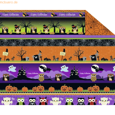 4008525181392 - Fotokarton Halloween 300 g qm 495x68cm VE=10 Bogen 3 Mo