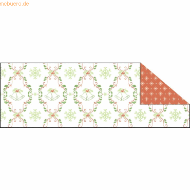 4008525115328 - 10 x Fotokarton Classic Christmas rot grün 300g qm A4 Moti