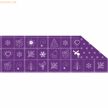 4008525115236 - 10 x Fotokarton Country Christmas 300g qm A4 violett 4008525115236 - 10 x Fotokarton Country Christmas 300g qm A4 violett