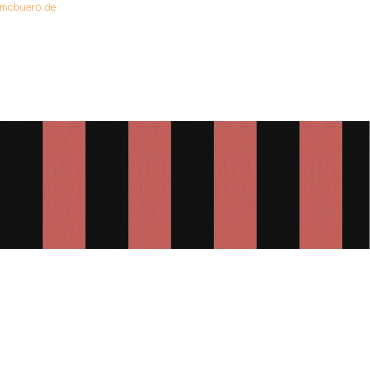 4008525680161 - 10 x Tonpapier Streifen 130g qm 495x68cm schwarz rot 4008525680161 - 10 x Tonpapier Streifen 130g qm 495x68cm schwarz rot