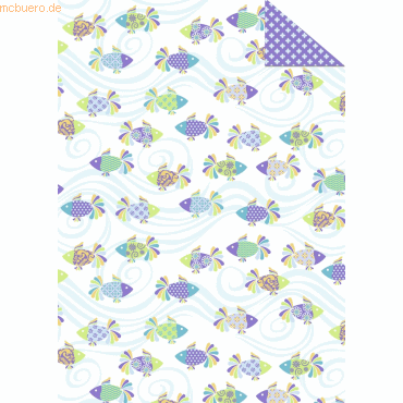 4008525133353 - 10 x Fotokarton Fische 300g qm A4 Motiv 02 4008525133353 - 10 x Fotokarton Fische 300g qm A4 Motiv 02