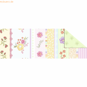 4008525150671 - 10 x Fotokarton Romantik Garden 300g qm 495x68cm Motiv 03 4008525150671 - 10 x Fotokarton Romantik Garden 300g qm 495x68cm Motiv 03