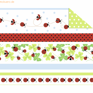 4008525150763 - 10 x Fotokarton Glückskäfer 300g qm A4 Motiv 03