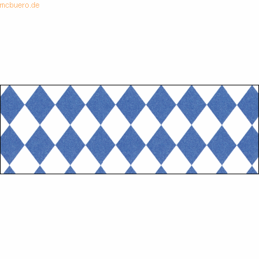 4008525576037 - 10 x Tonpapier Rauten 130g qm 495x68cm blau weiß 4008525576037 - 10 x Tonpapier Rauten 130g qm 495x68cm blau weiß