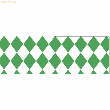4008525576044 - 10 x Tonpapier Rauten 130g qm 495x68cm grün weiß 4008525576044 - 10 x Tonpapier Rauten 130g qm 495x68cm grün weiß