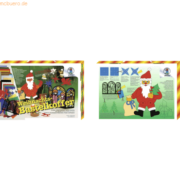 4008525580027 - Bastelkoffer Weihnachten 25x35cm VE=53 Blatt sortiert 4008525580027 - Bastelkoffer Weihnachten 25x35cm VE=53 Blatt sortiert