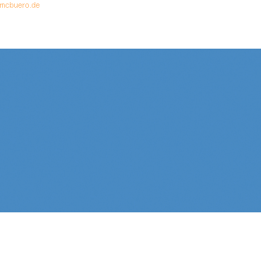 4008525215288 - 10 x Glanzkarton 250g qm 70x100cm mittelblau 4008525215288 - 10 x Glanzkarton 250g qm 70x100cm mittelblau