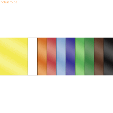4008525218722 - Glanzpapier ungummiert 80g qm 25x35cm VE=50 Blatt 10 Farbe 4008525218722 - Glanzpapier ungummiert 80g qm 25x35cm VE=50 Blatt 10 Farbe