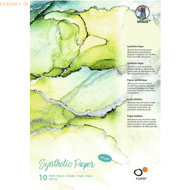 4008525241560 - 5 x Synthetic Papier 192g qm A3 VE=10 Blatt 4008525241560 - 5 x Synthetic Papier 192g qm A3 VE=10 Blatt