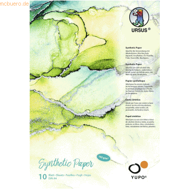 4008525241577 - 10 x Synthetic Papier 192g qm A4 VE=10 Blatt 4008525241577 - 10 x Synthetic Papier 192g qm A4 VE=10 Blatt