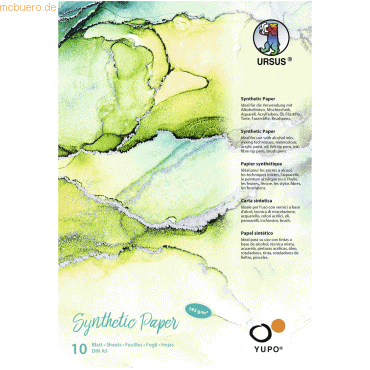 4008525241584 - 10 x Synthetic Papier 192g qm A5 VE=10 Blatt 4008525241584 - 10 x Synthetic Papier 192g qm A5 VE=10 Blatt